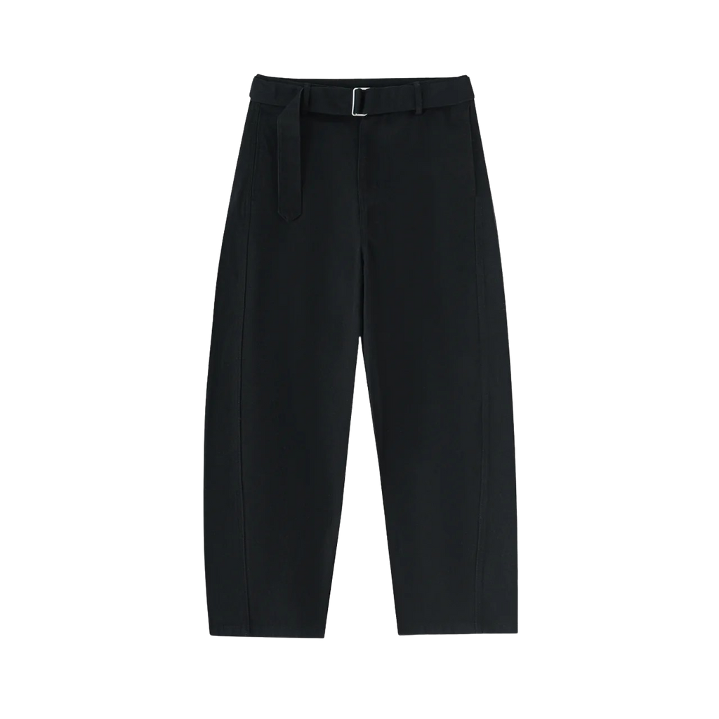 BARREL-LEG CHINO PANTS