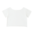 OFF-SHOULDER COTTON T-SHIRT
