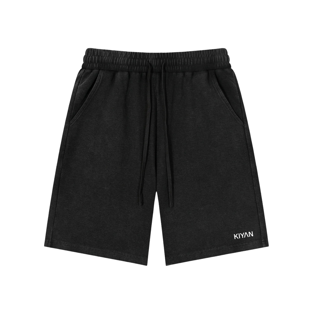CLASSIC WAFFLE KNIT SHORTS