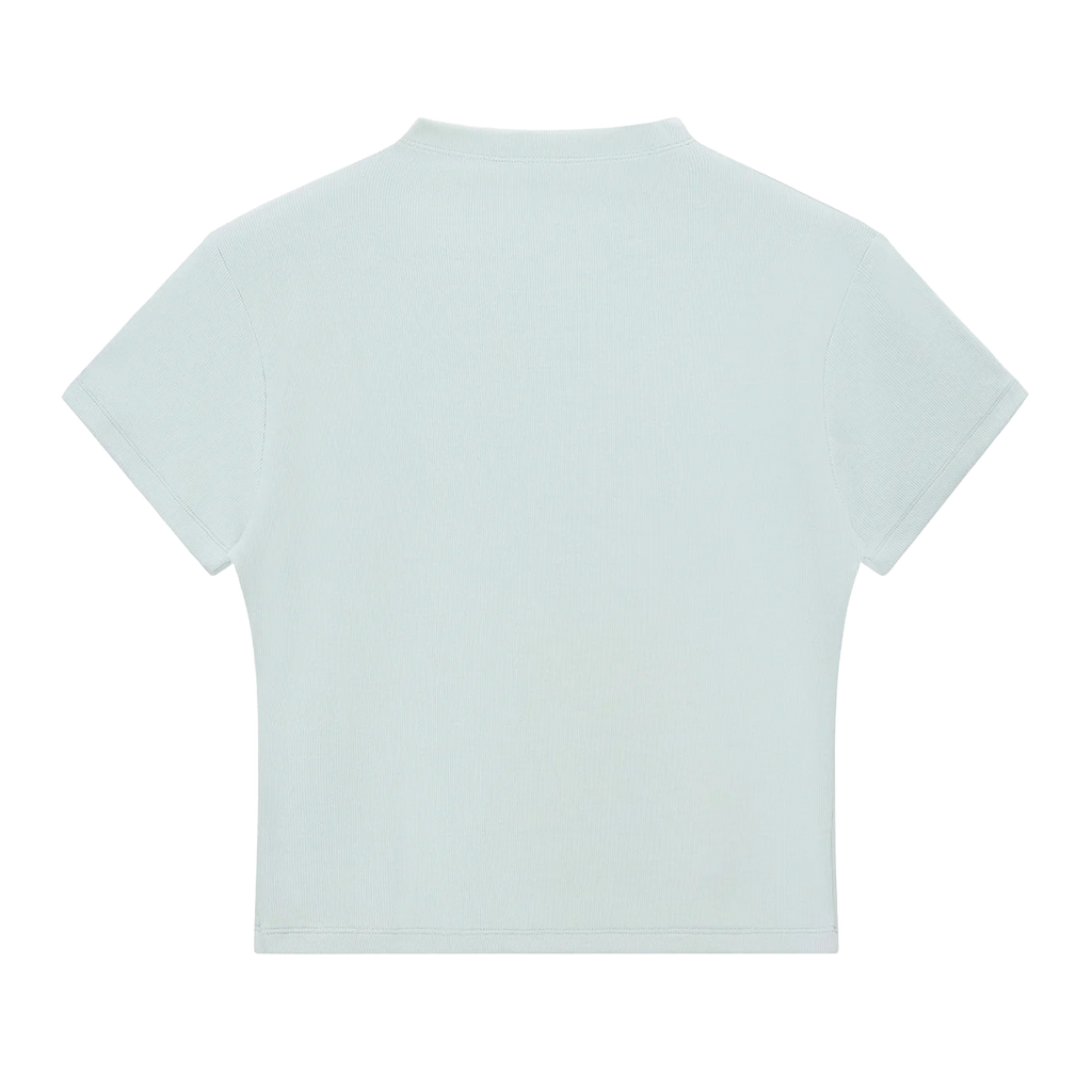 SLIM FIT MOCK NECK TEE