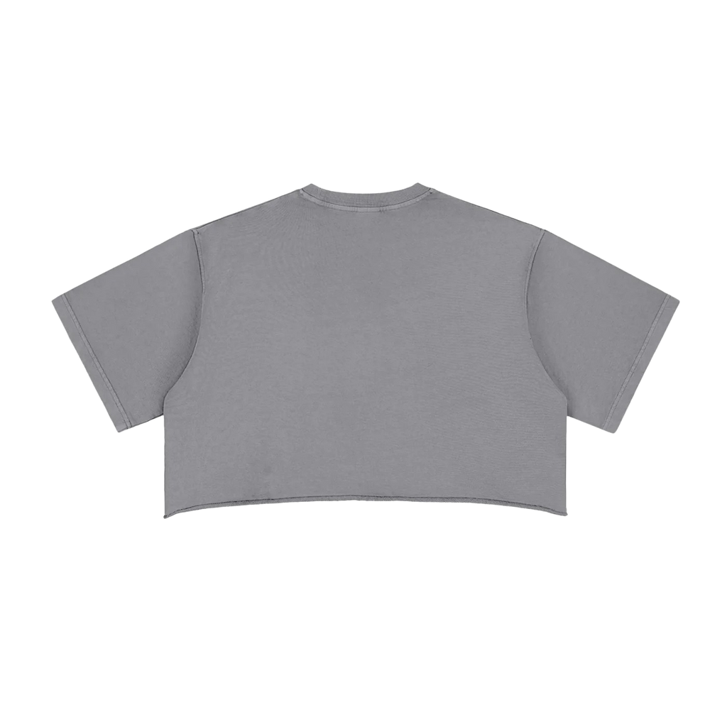 CLASSIC UNHEMED CROP TOP