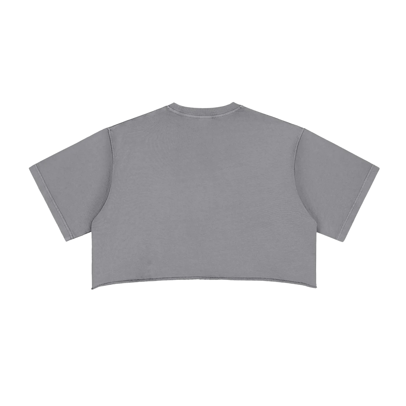 CLASSIC UNHEMED CROP TOP