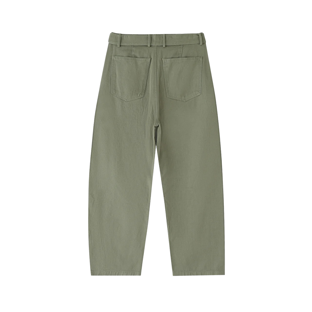 BARREL-LEG CHINO PANTS