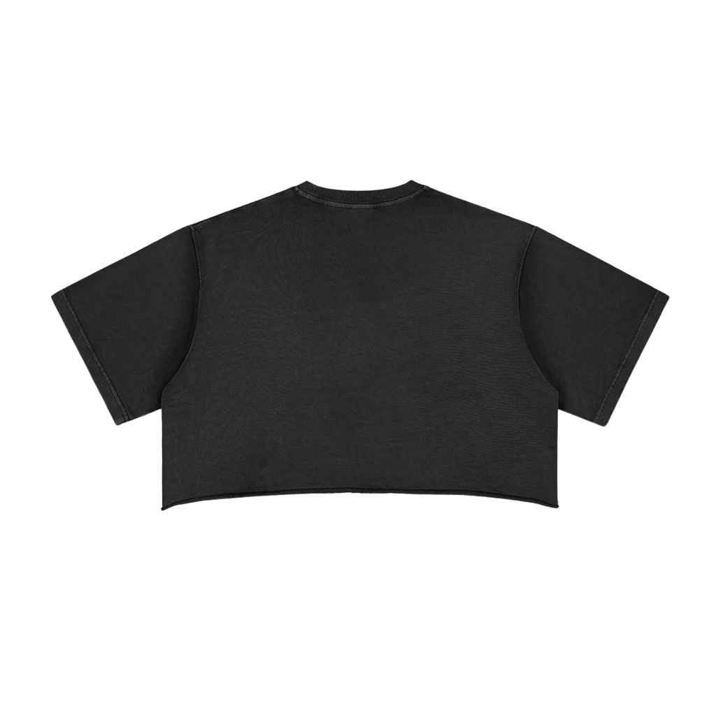 CLASSIC UNHEMED CROP TOP