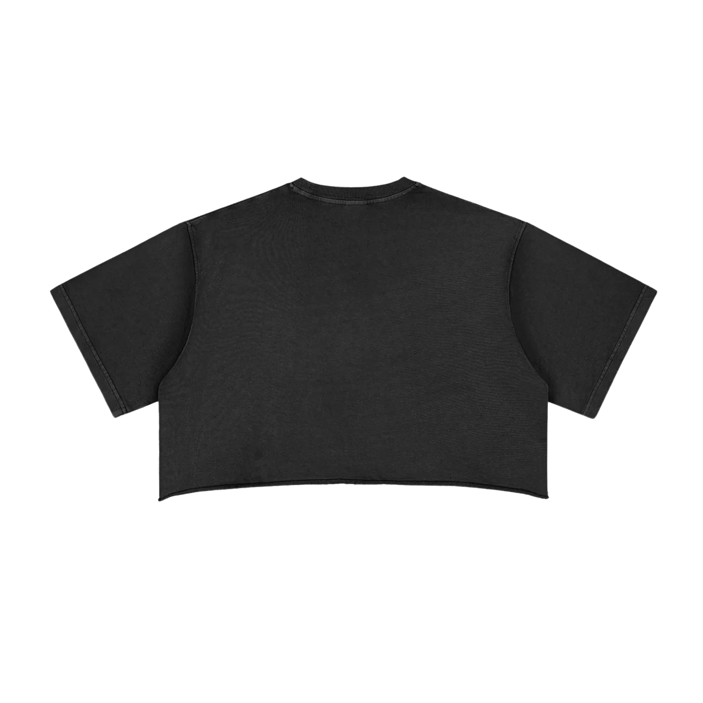 CLASSIC UNHEMED CROP TOP