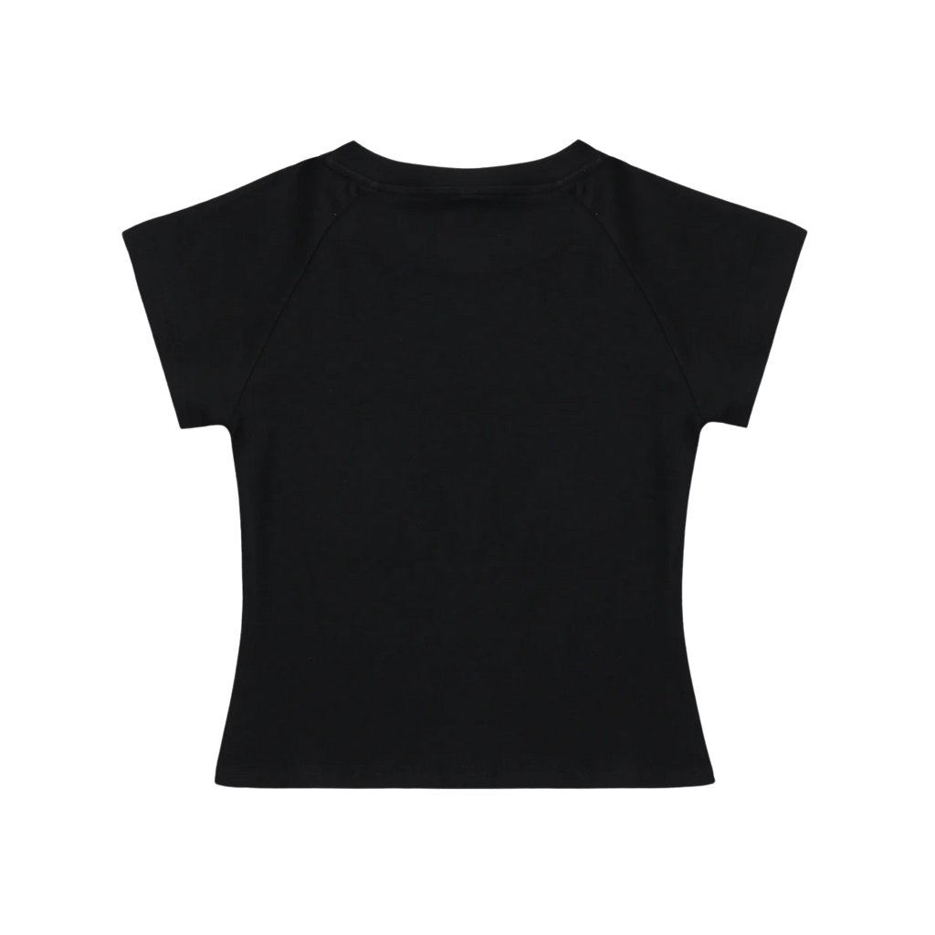 RAGLAN SLEEVE CROP TOP