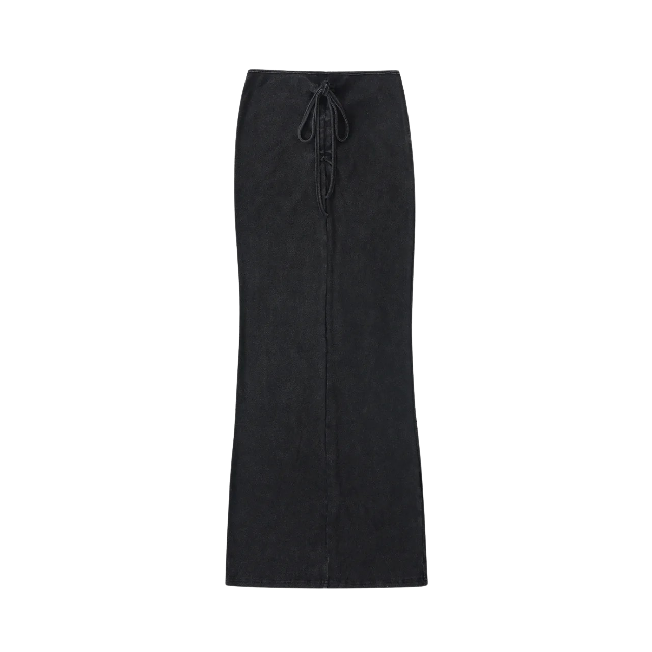 DRAWSTRING MAXI SKIRT
