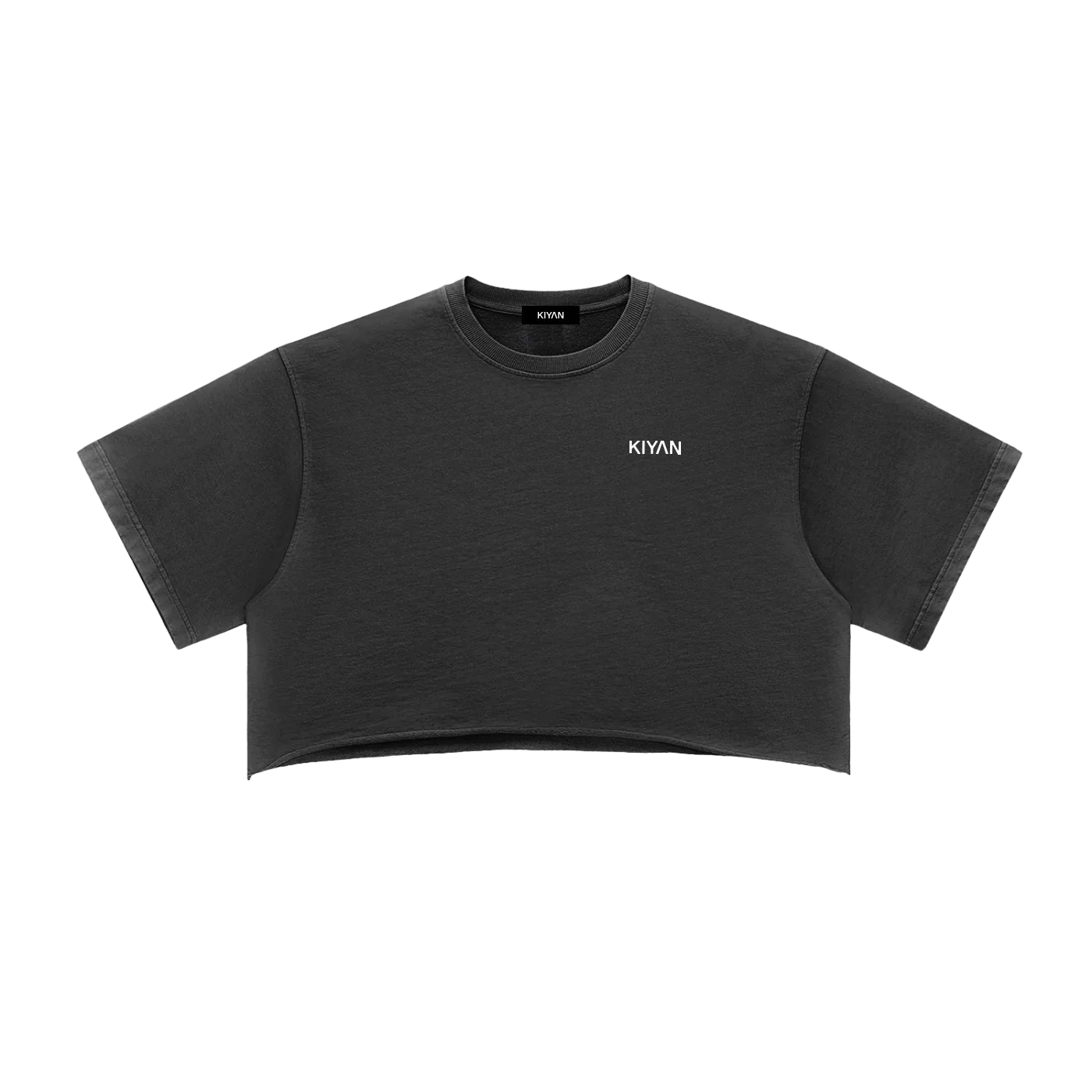 CLASSIC UNHEMED CROP TOP