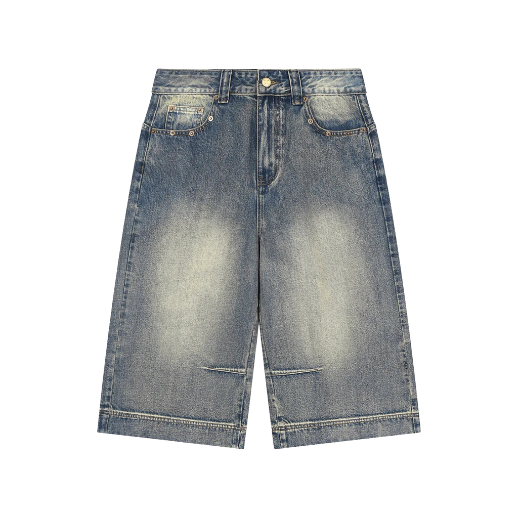 OVERSIZED DENIM SHORTS