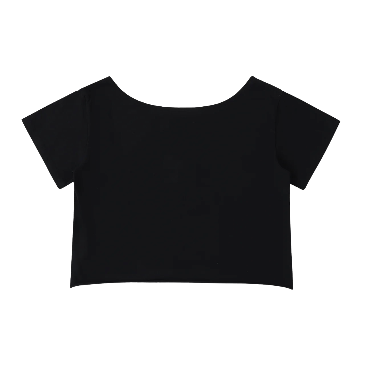 OFF-SHOULDER COTTON T-SHIRT