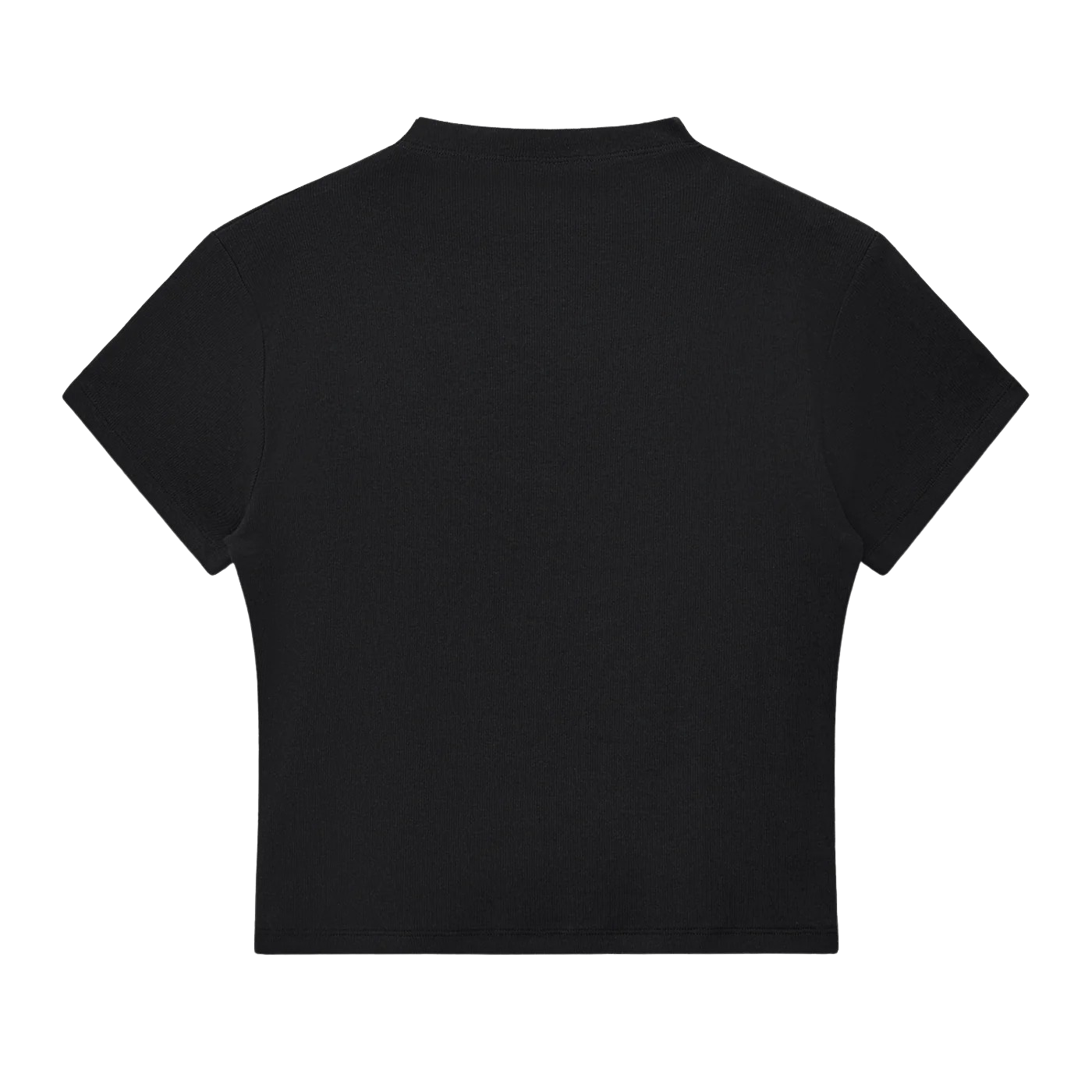 SLIM FIT MOCK NECK TEE