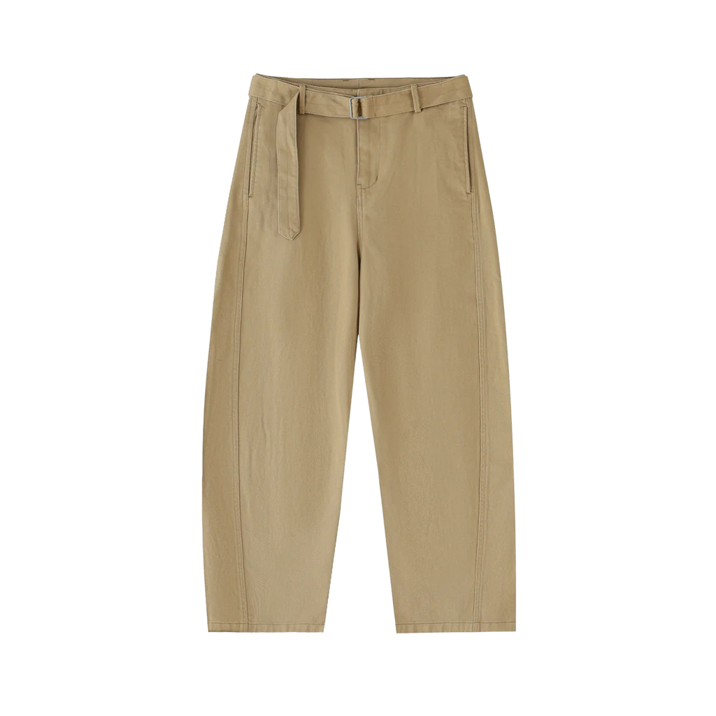 BARREL-LEG CHINO PANTS