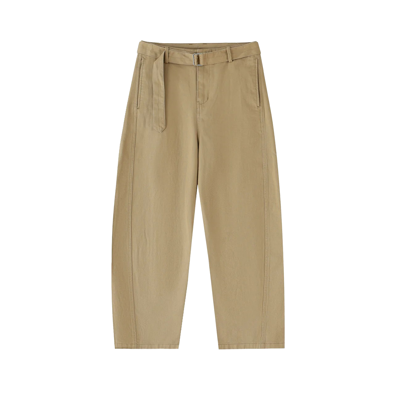 BARREL-LEG CHINO PANTS