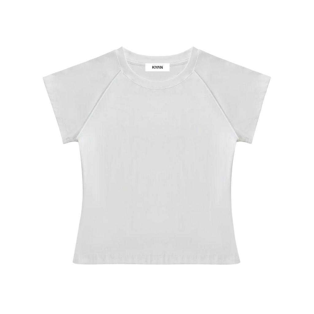 RAGLAN SLEEVE CROP TOP