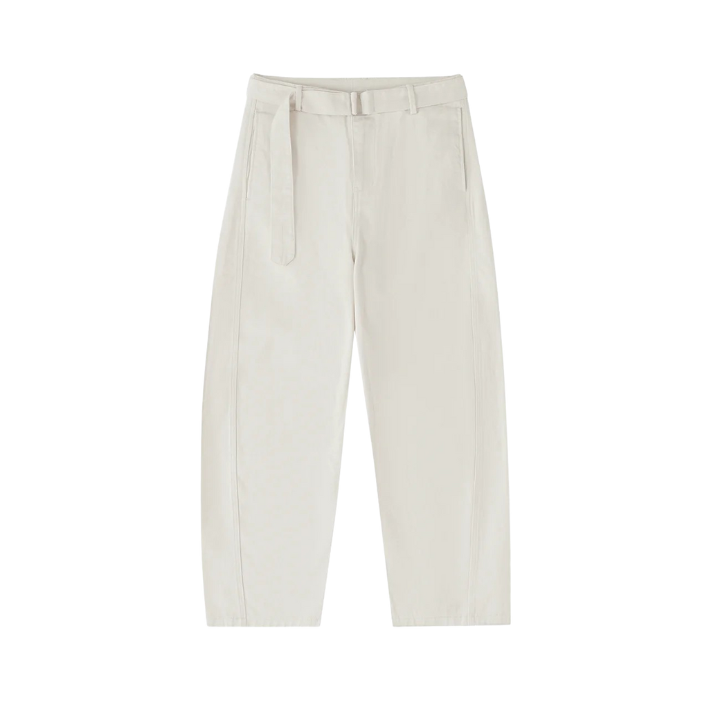 BARREL-LEG CHINO PANTS