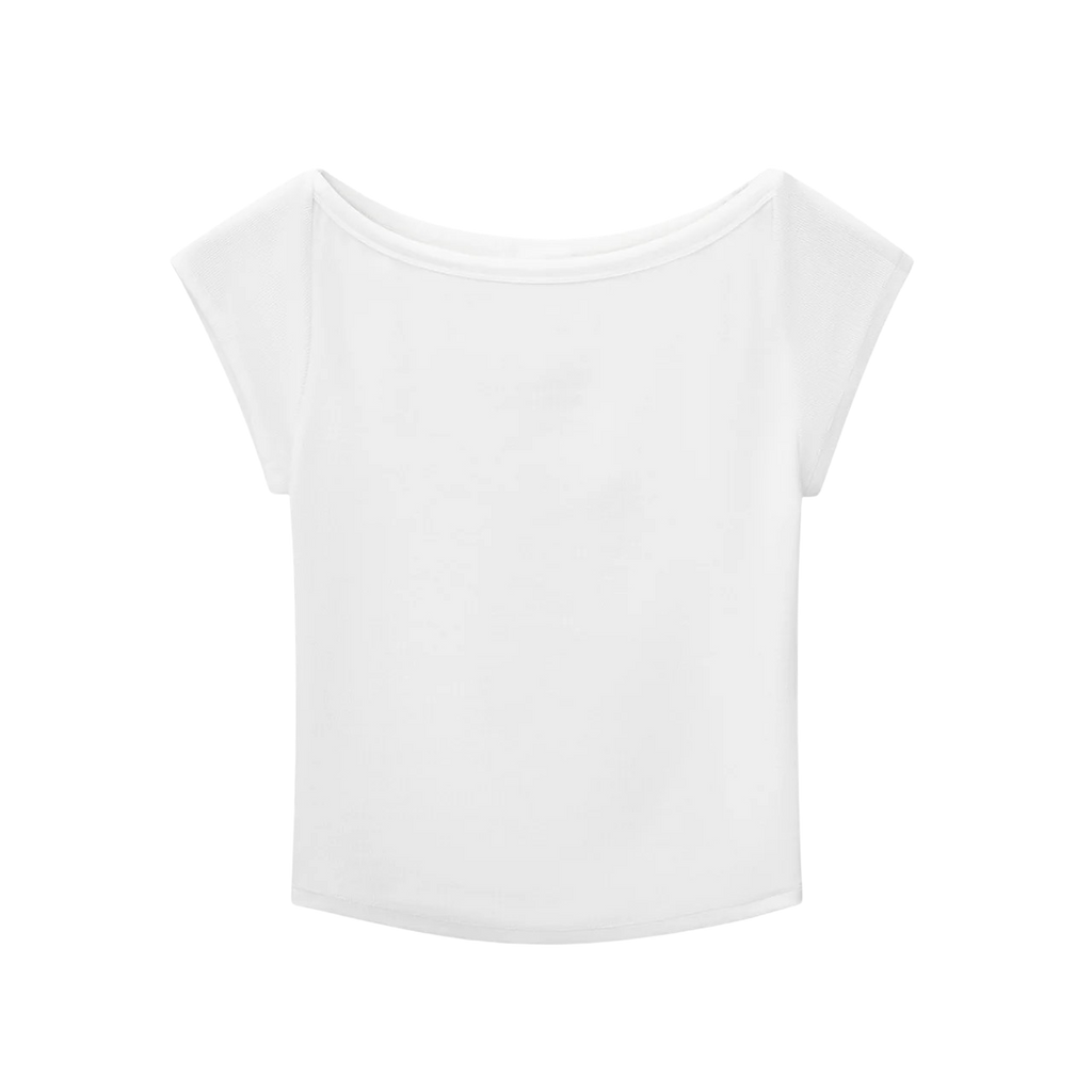 WIDE NECK BABY TEE