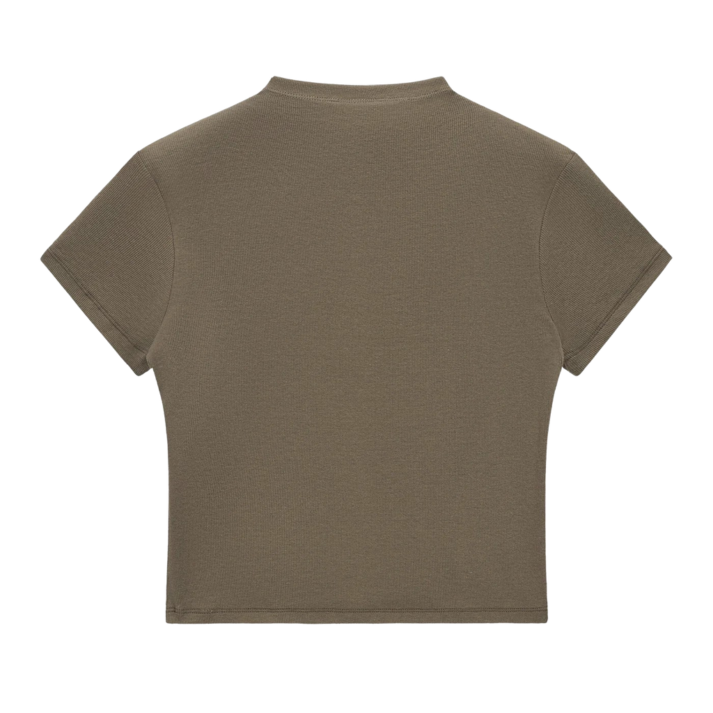 SLIM FIT MOCK NECK TEE