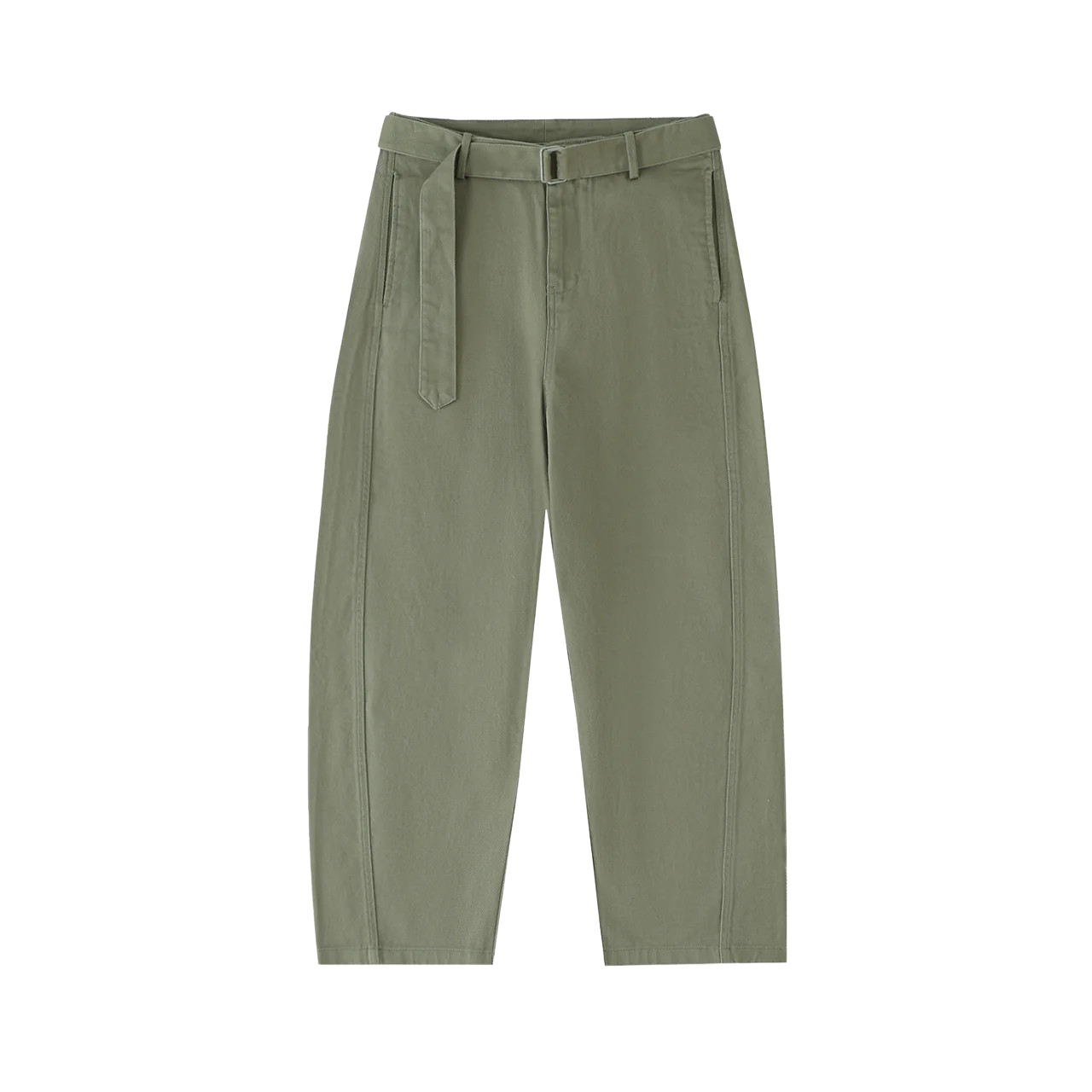 BARREL-LEG CHINO PANTS