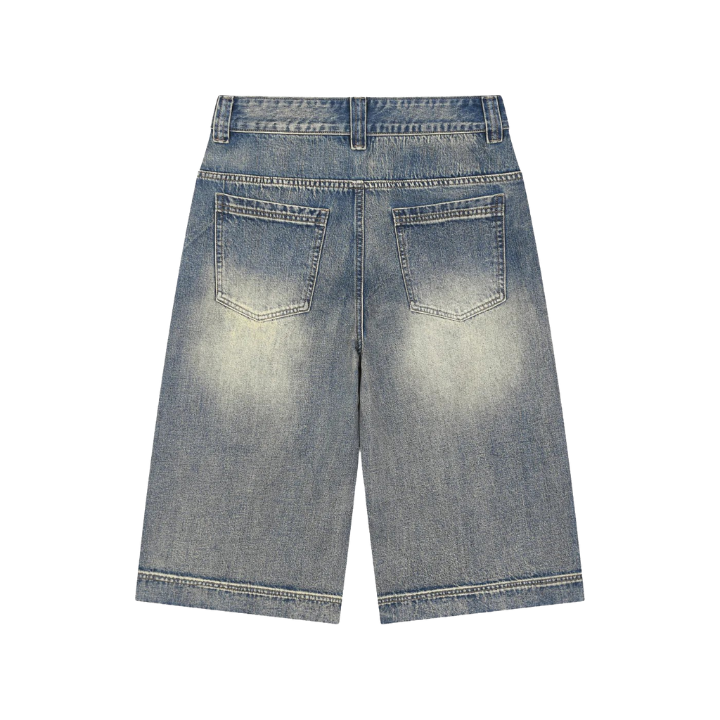 OVERSIZED DENIM SHORTS