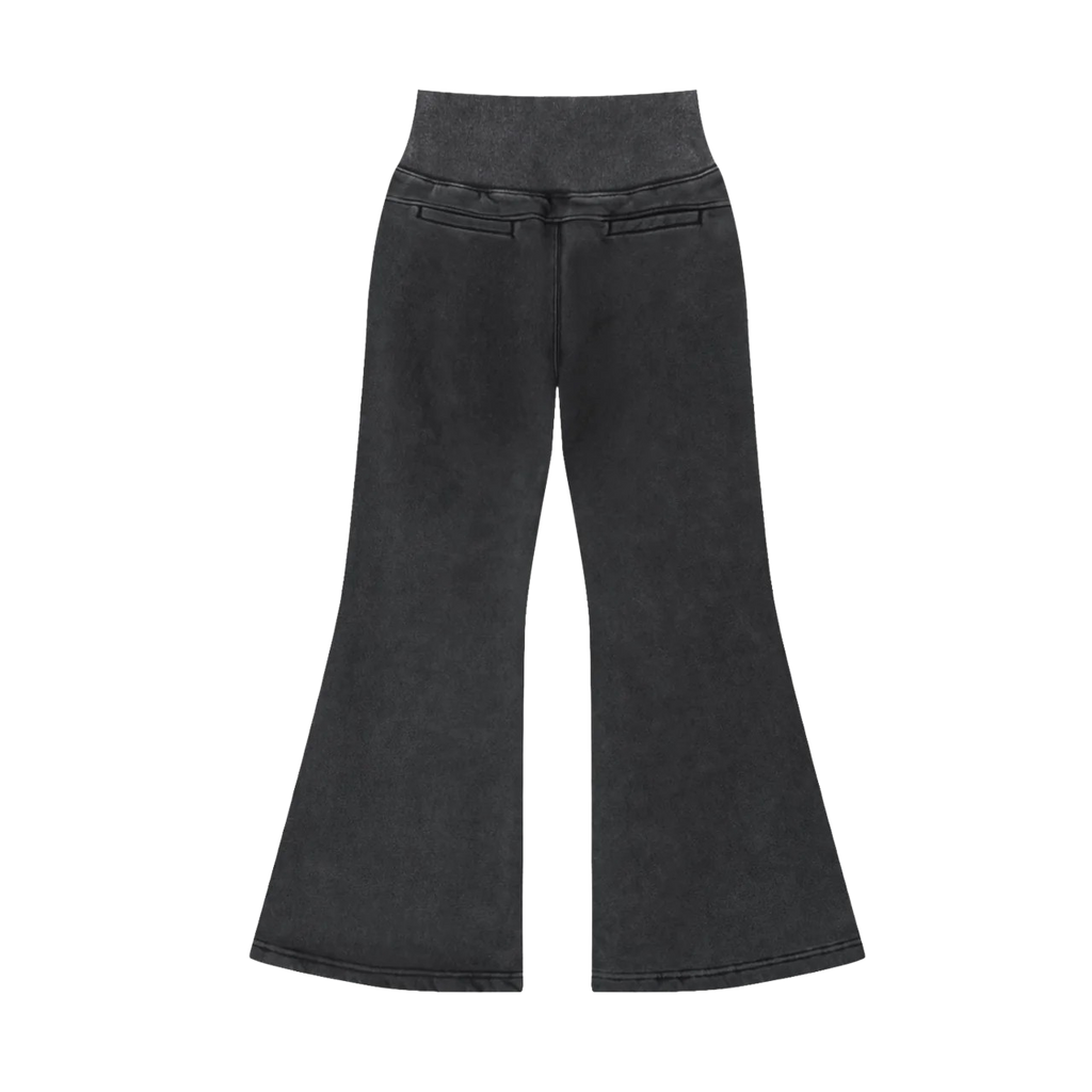 FLARED FLEECE PANTS