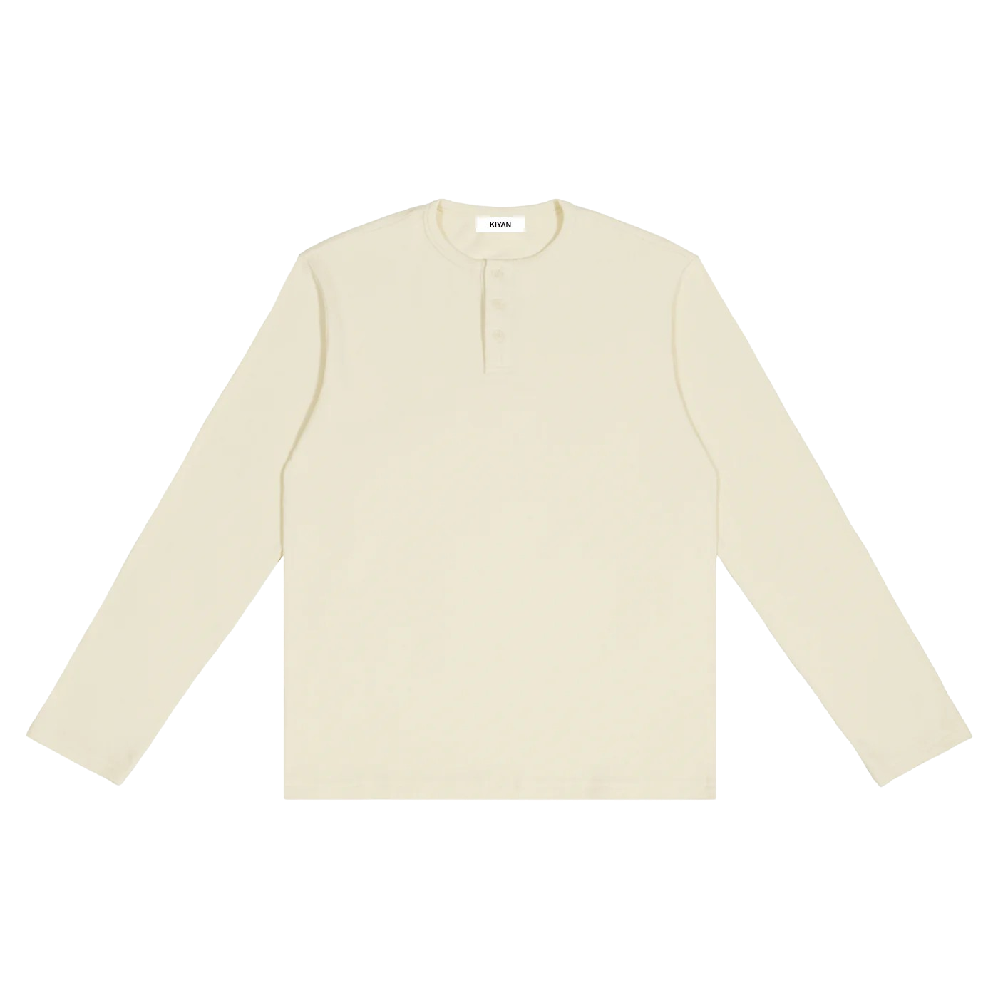 LONG SLEEVE HENLEY SHIRT