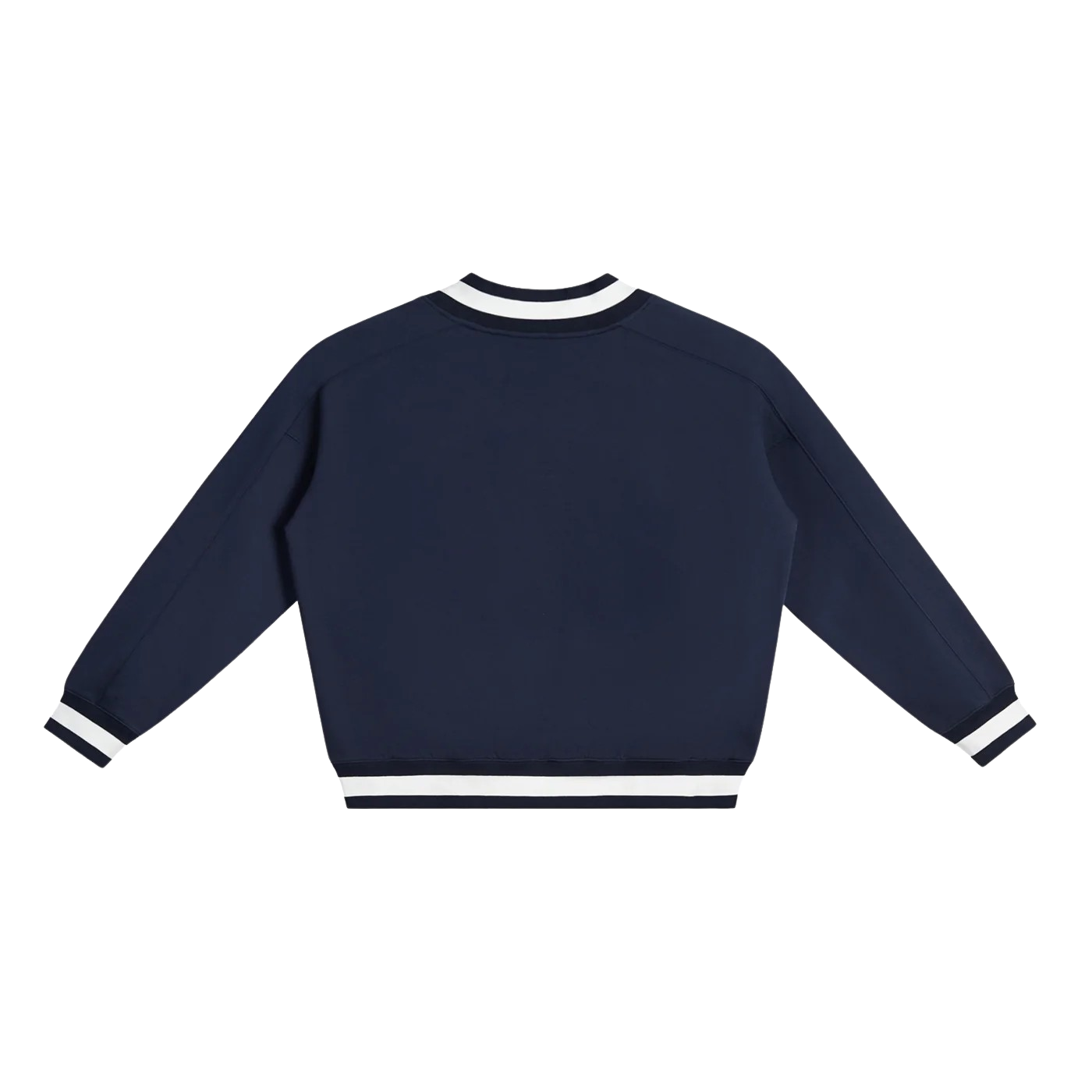 V-NECK COTTON SWEATER
