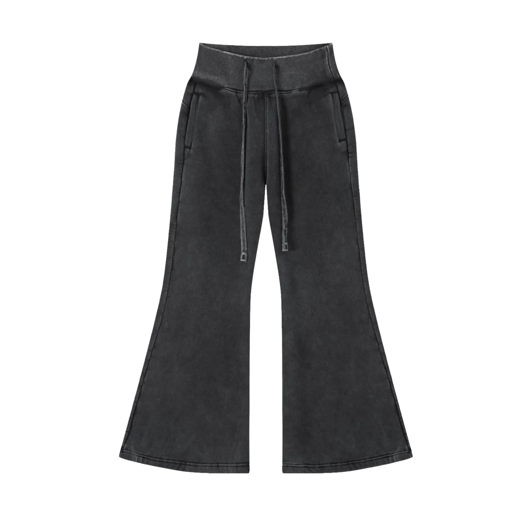 FLARED FLEECE PANTS