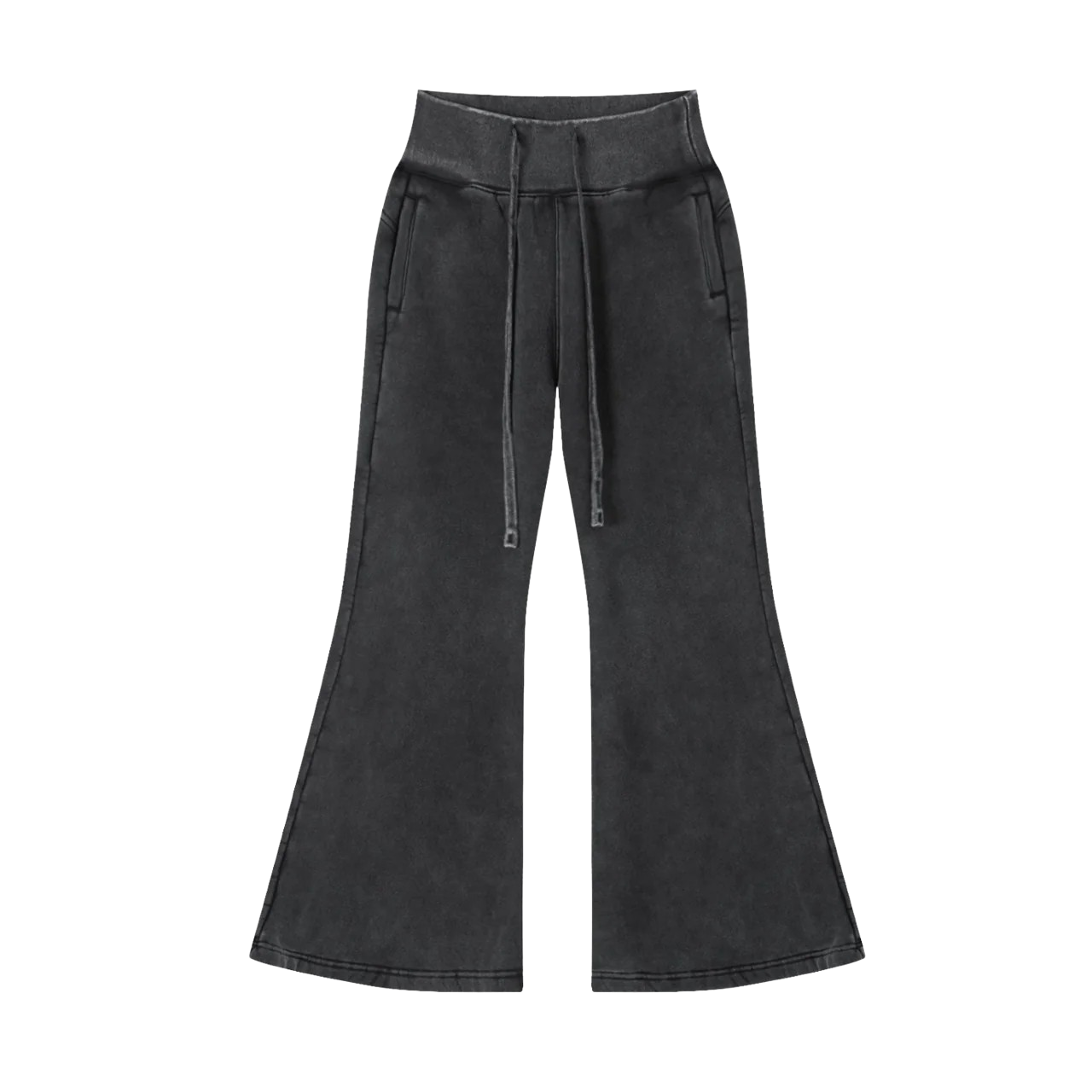 FLARED FLEECE PANTS