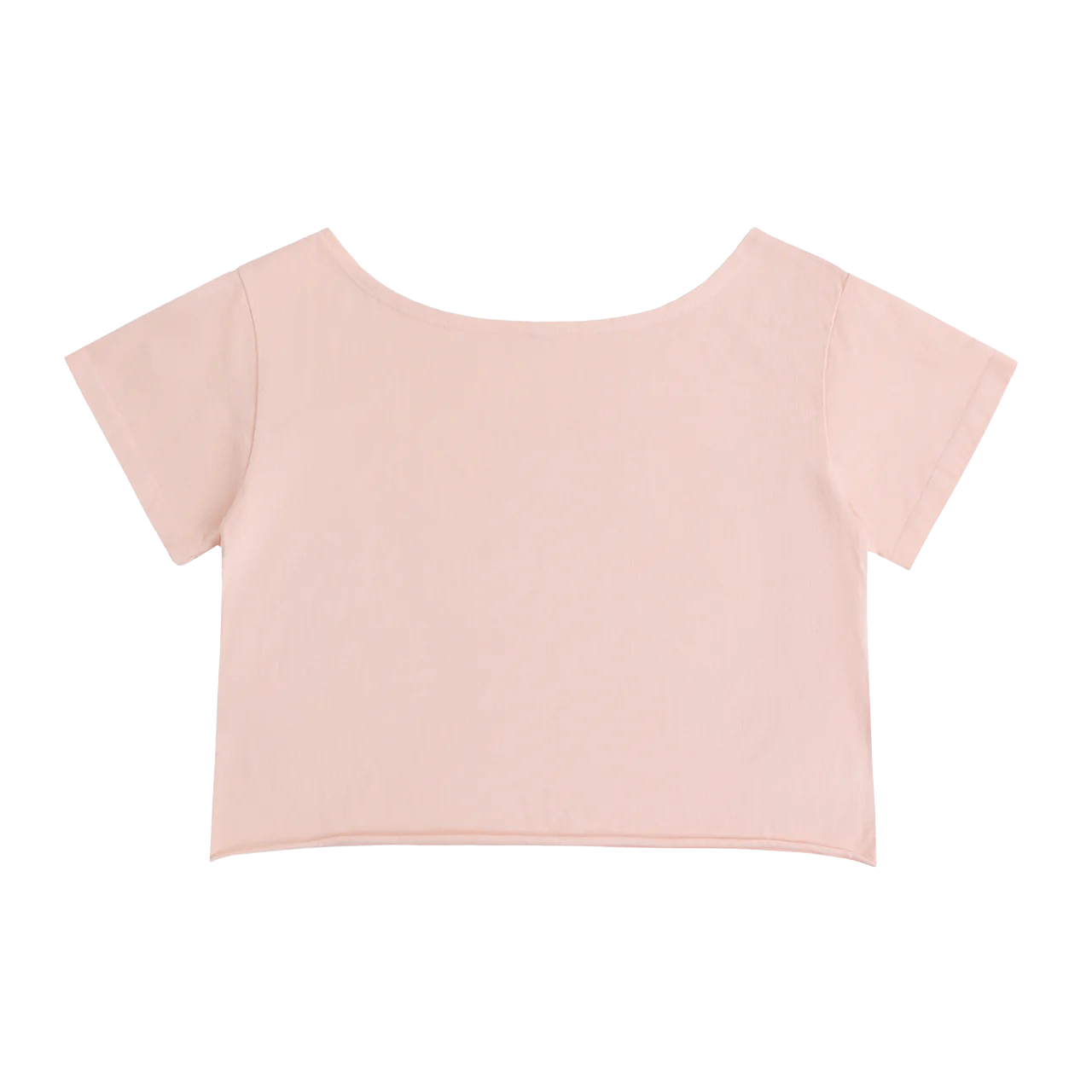OFF-SHOULDER COTTON T-SHIRT
