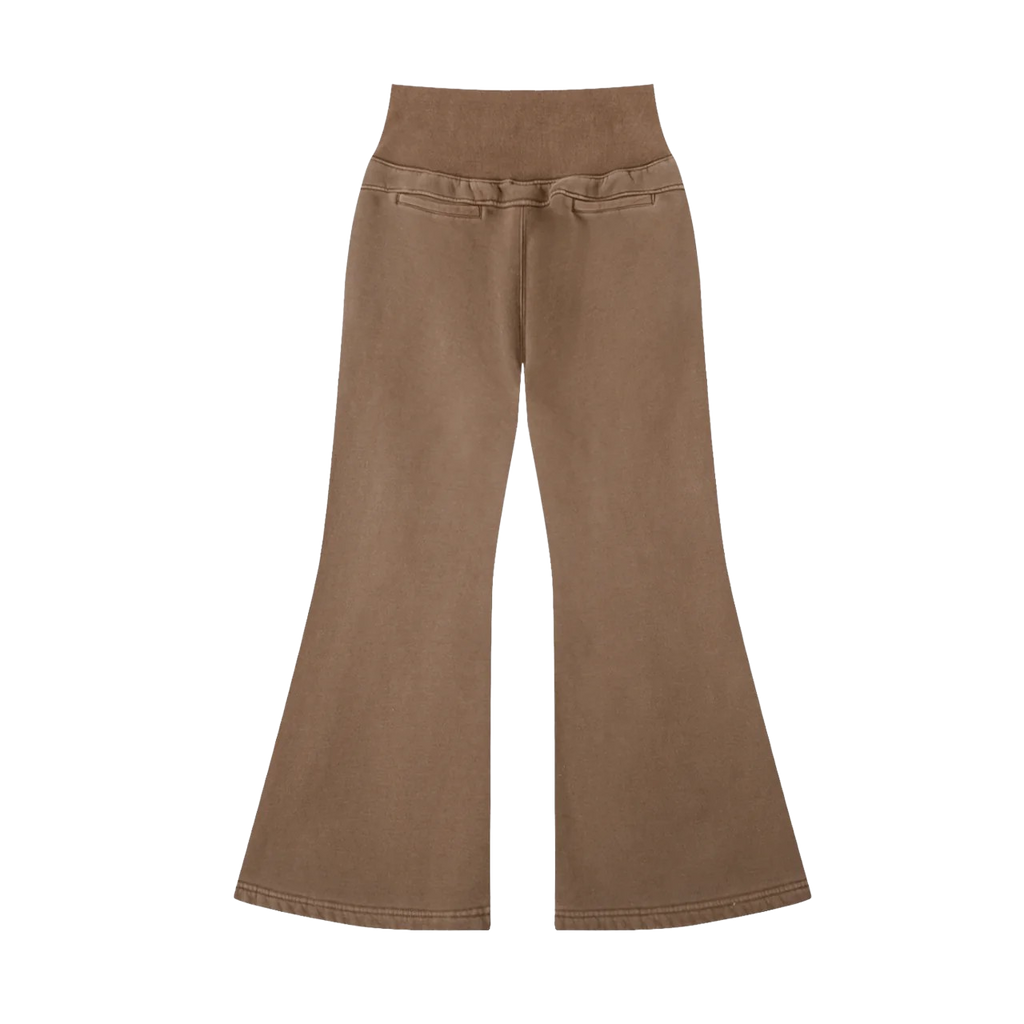 FLARED FLEECE PANTS