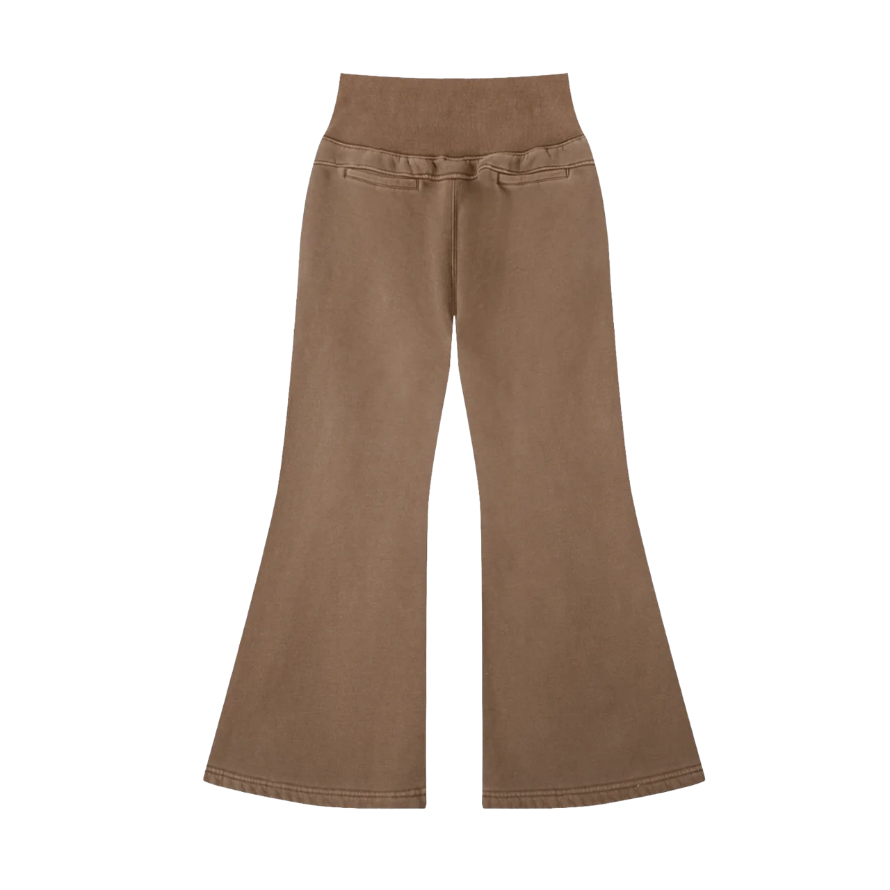 FLARED FLEECE PANTS