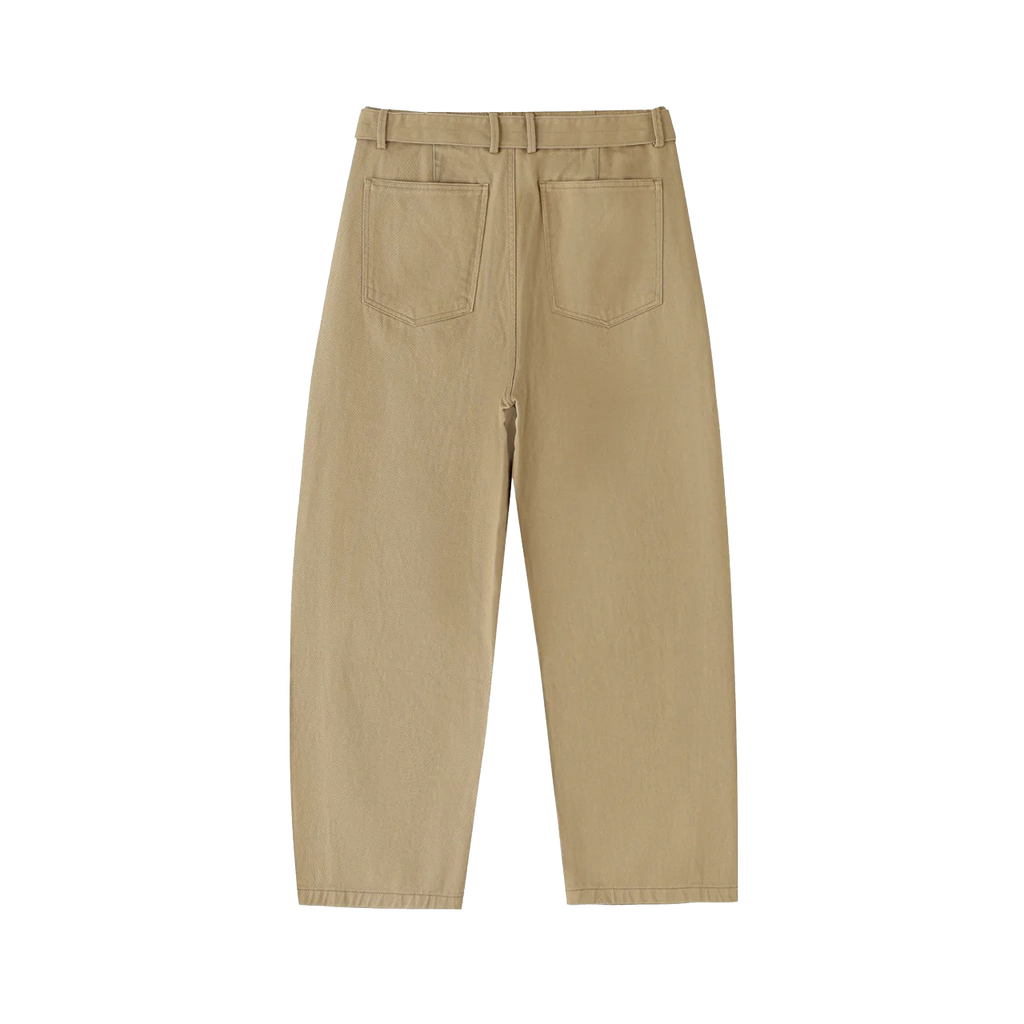 BARREL-LEG CHINO PANTS
