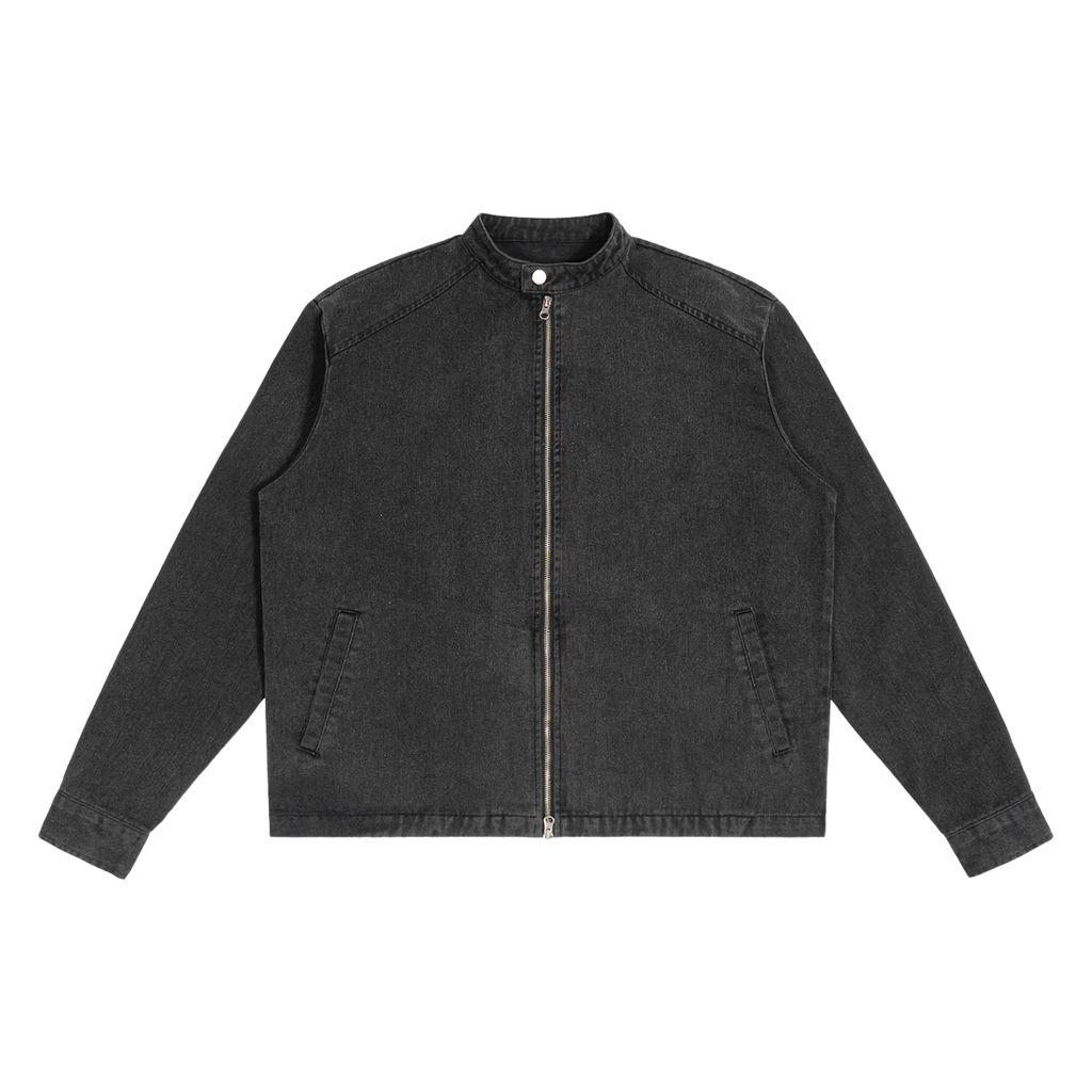 DENIM RACER JACKET