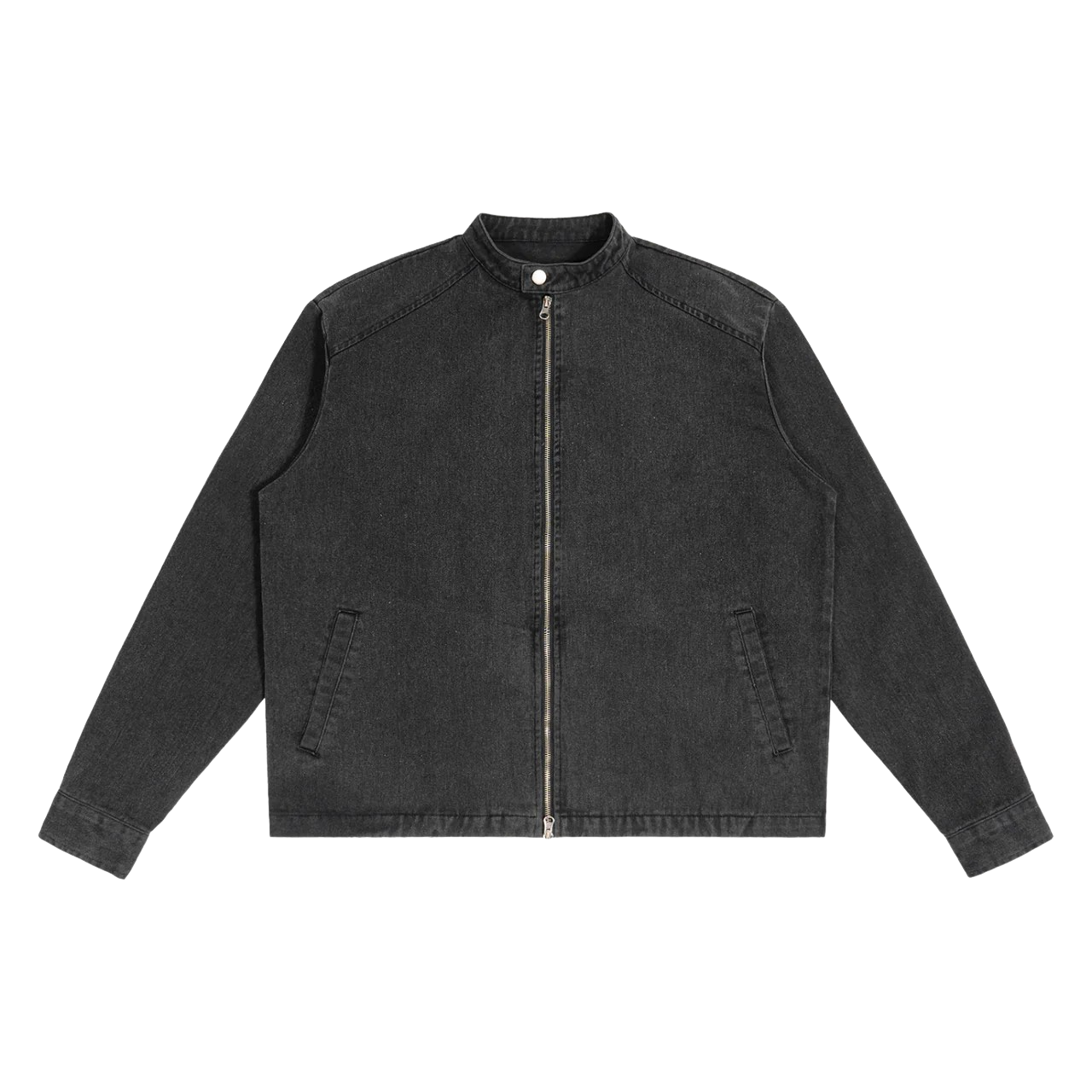 DENIM RACER JACKET