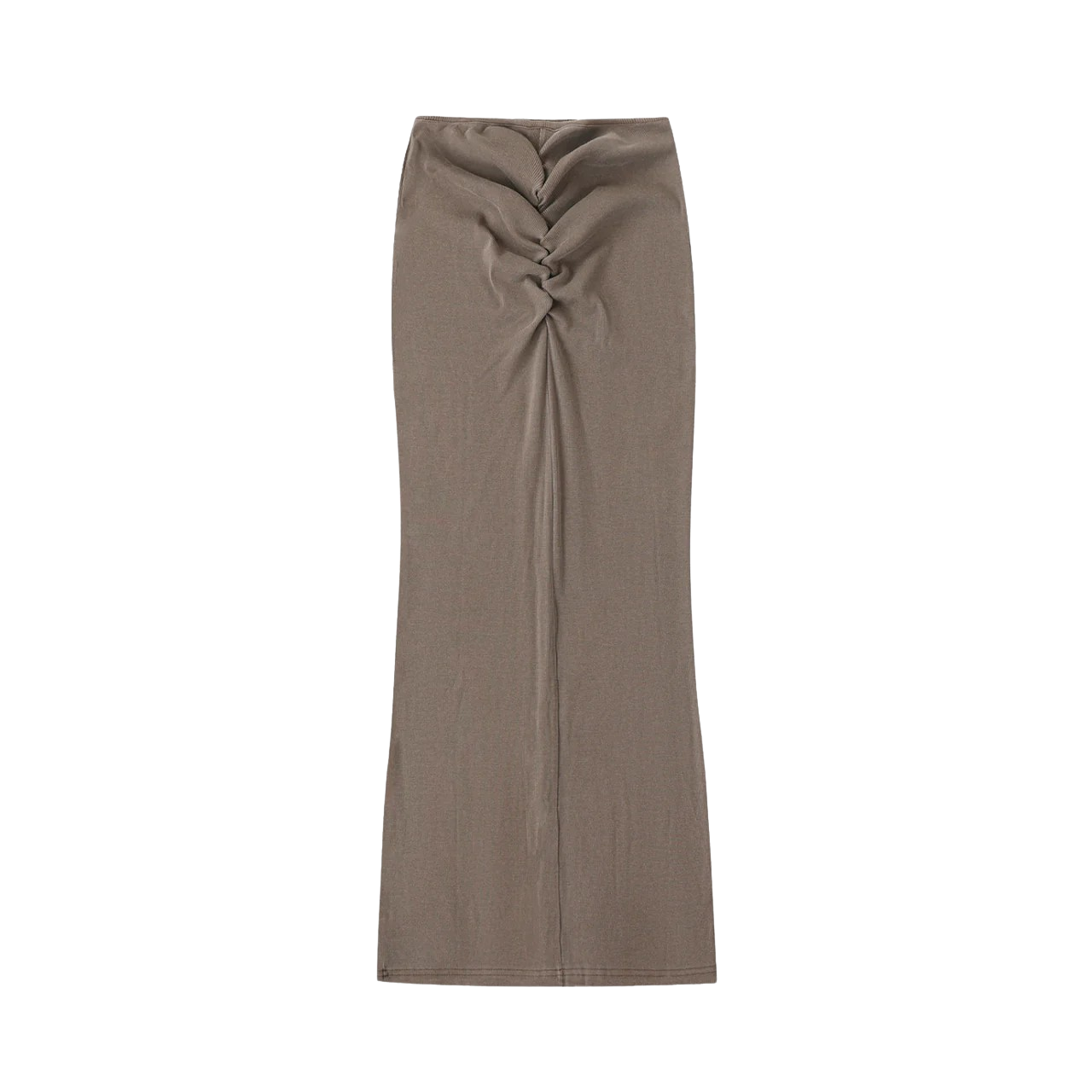 DRAWSTRING MAXI SKIRT