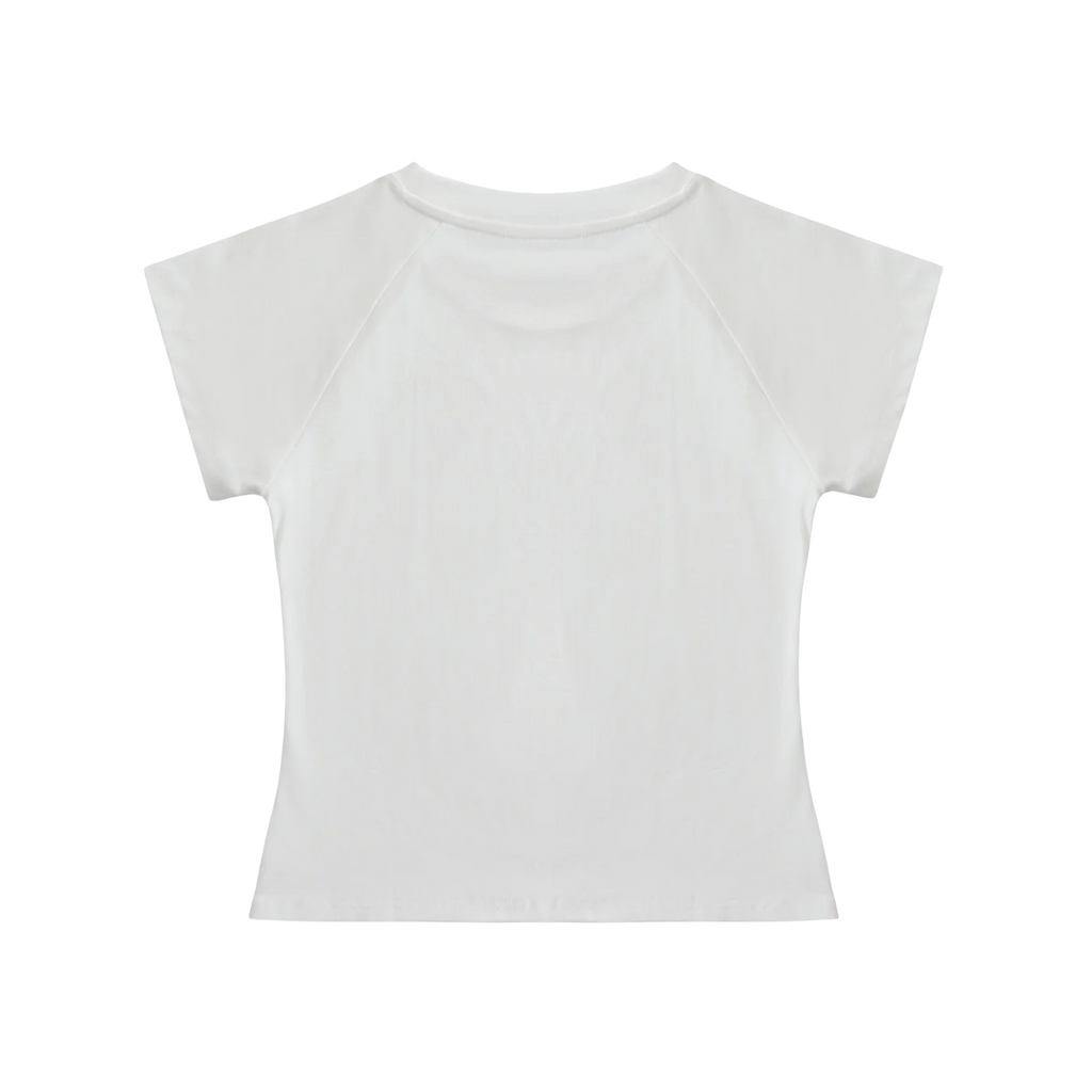 RAGLAN SLEEVE CROP TOP