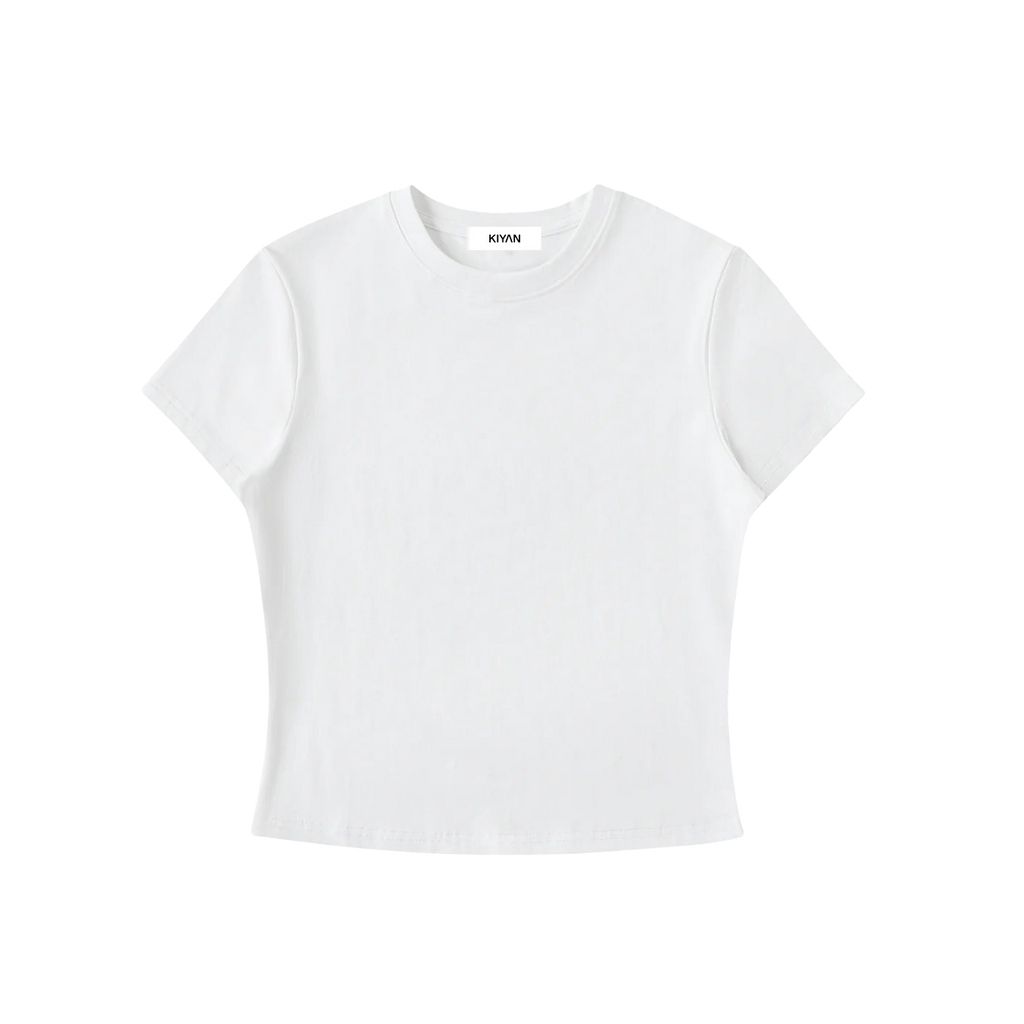 FITTED CREWNECK T-SHIRT