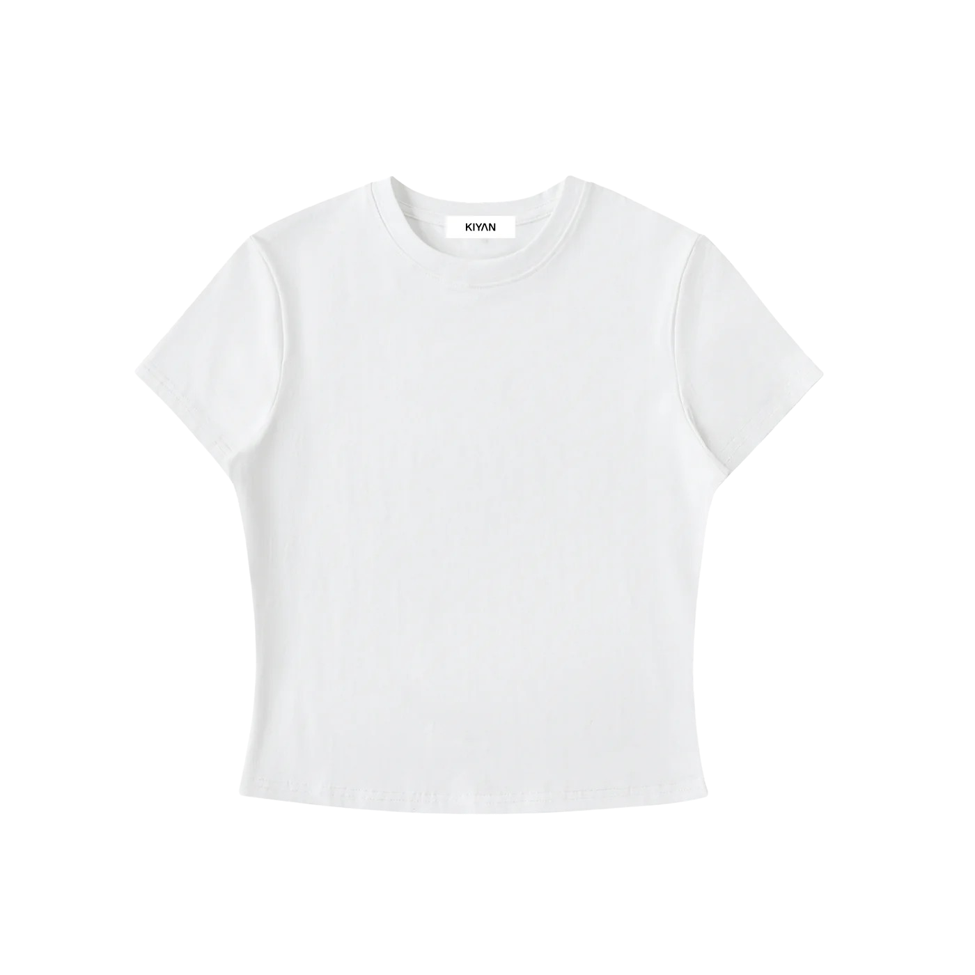 FITTED CREWNECK T-SHIRT