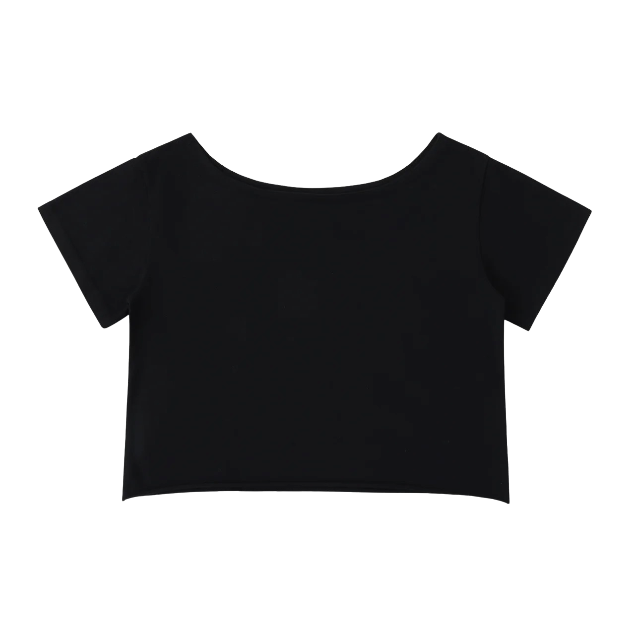 OFF-SHOULDER COTTON T-SHIRT