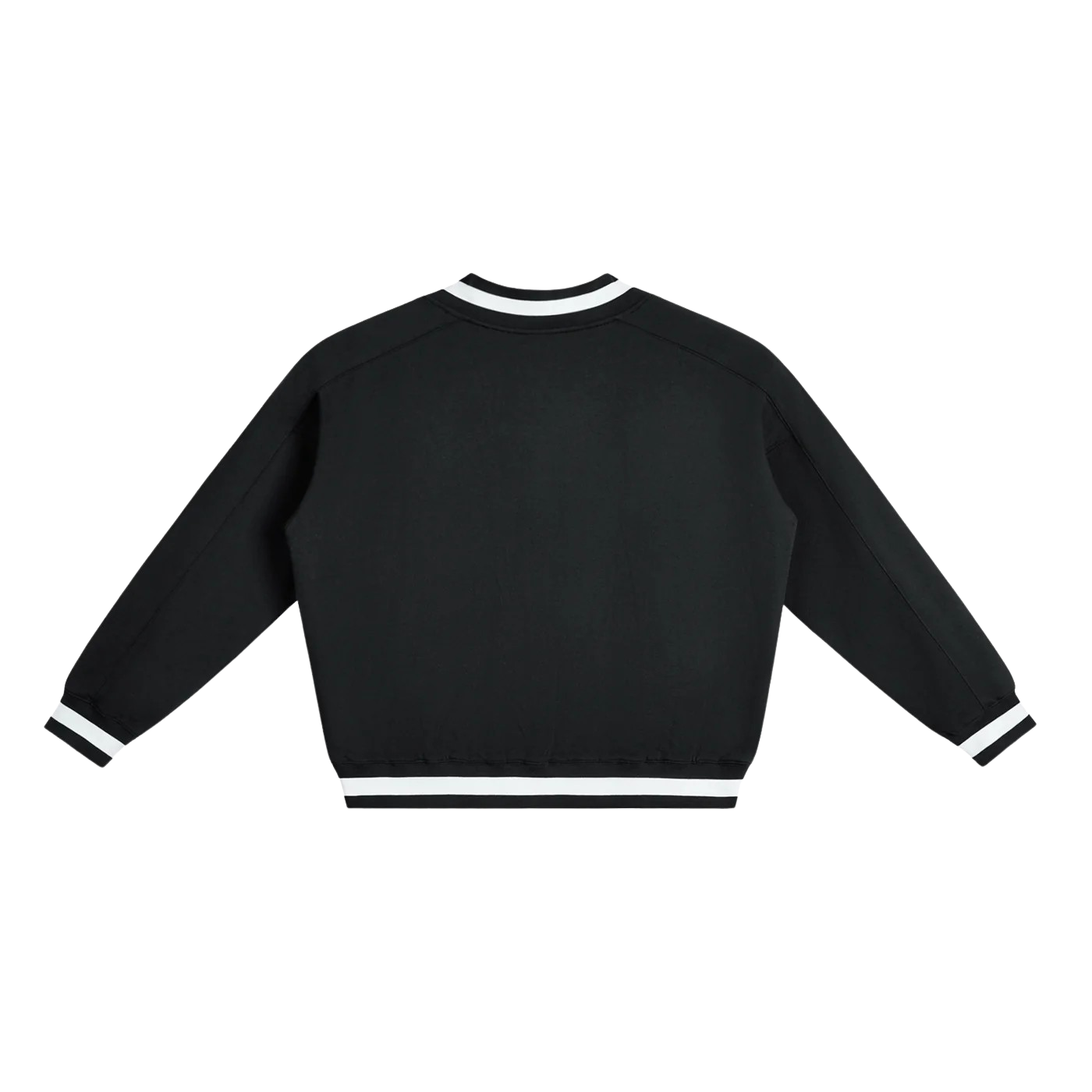 V-NECK COTTON SWEATER