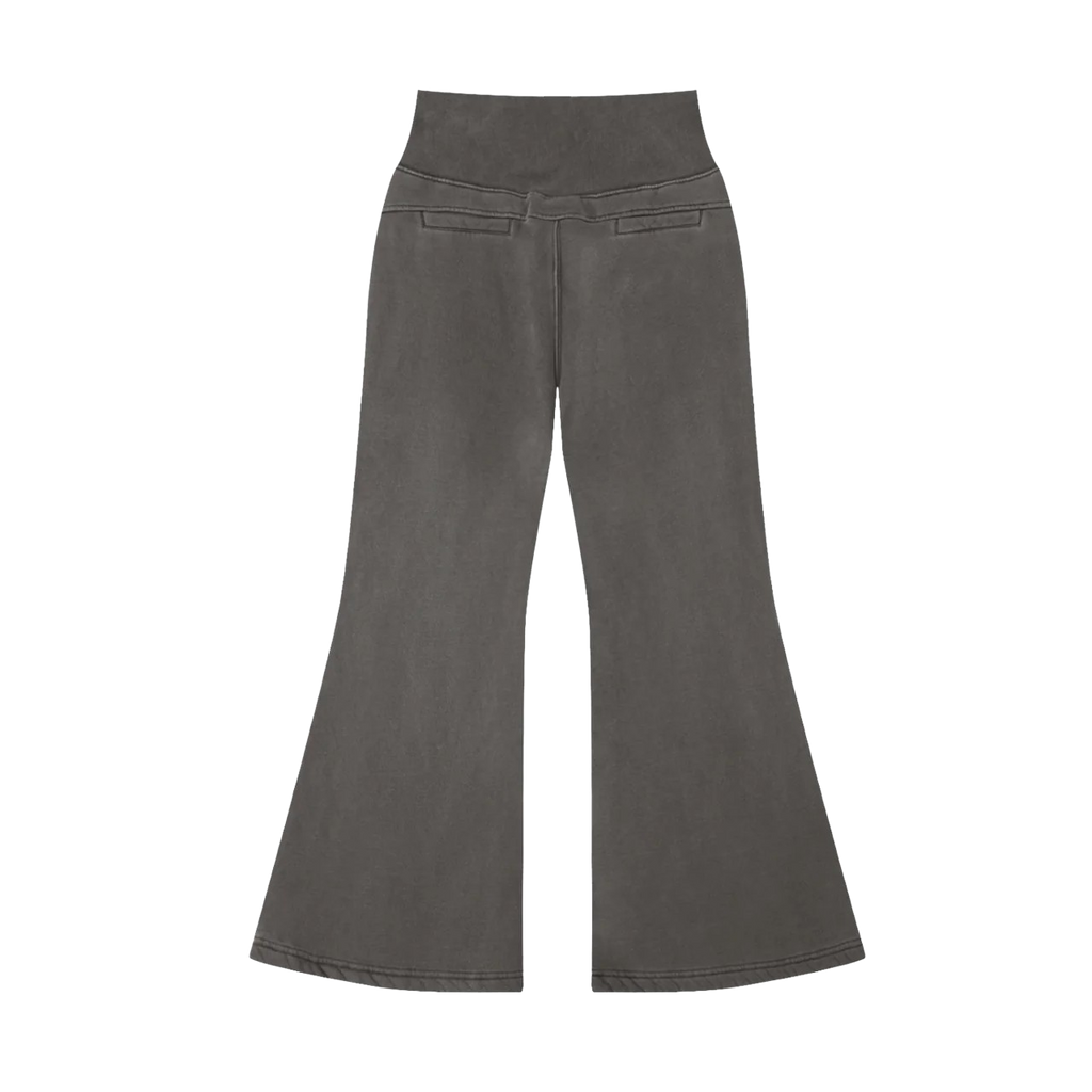 FLARED FLEECE PANTS