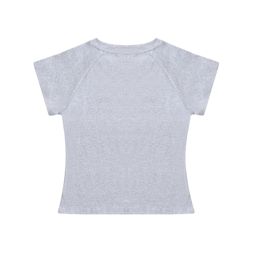 RAGLAN SLEEVE CROP TOP